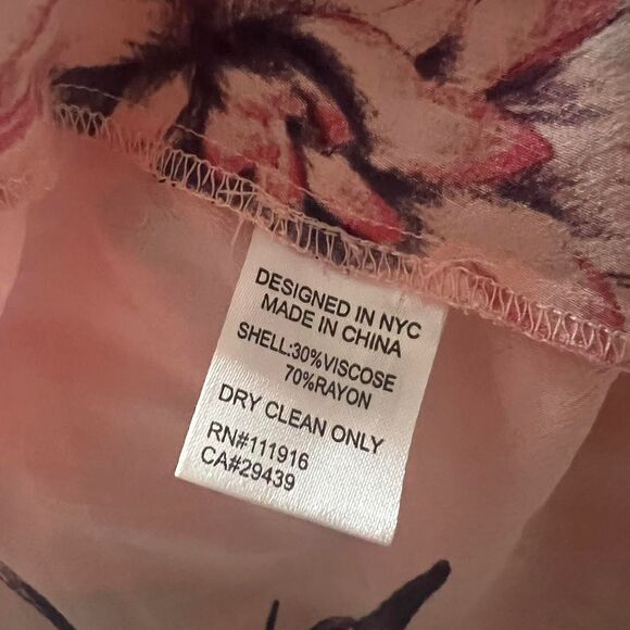 Yumi Kim Pink Cold Shoulder Wrap Blouse - Picture 5 of 5